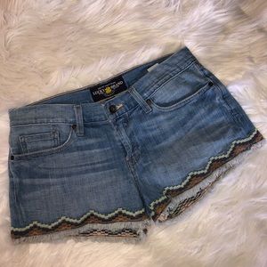 Lucky Brand Riley denim shorts 4 27